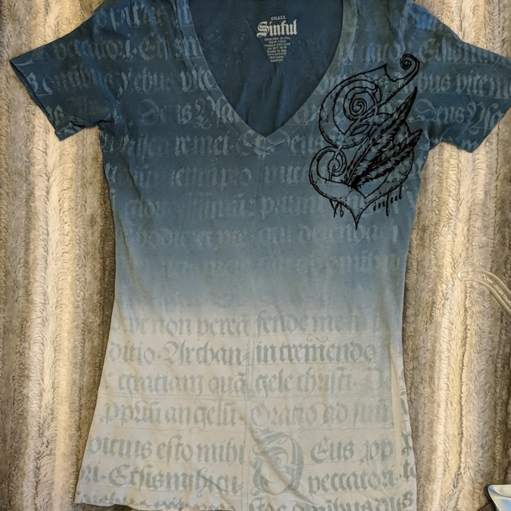Sinful Angel Wing Tee